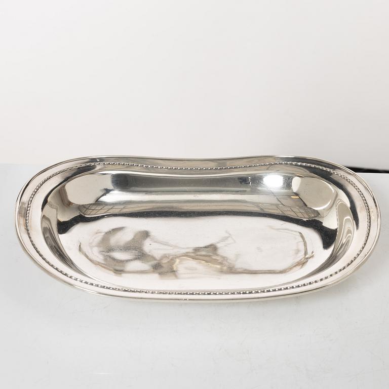 A Swedish silver bowl/dish, mark of Carl Fredrik Carlman, Stockholm 1932.