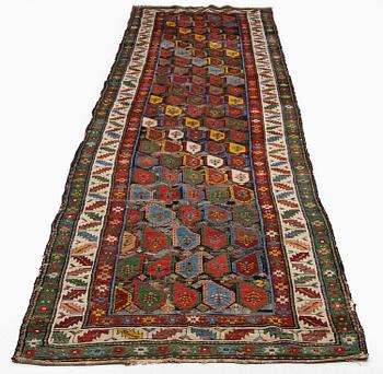 A Kazak runner, southern Caucasus, c. 530 x 110 cm.
