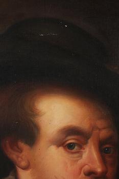 OKÄND KONSTNÄR, olja på duk, osign, 1900-talets första hälft. Kopia efter Peter Paul Rubens.