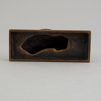 A circa 1900 bronze sculpture after Antoine-Louis Bayre.