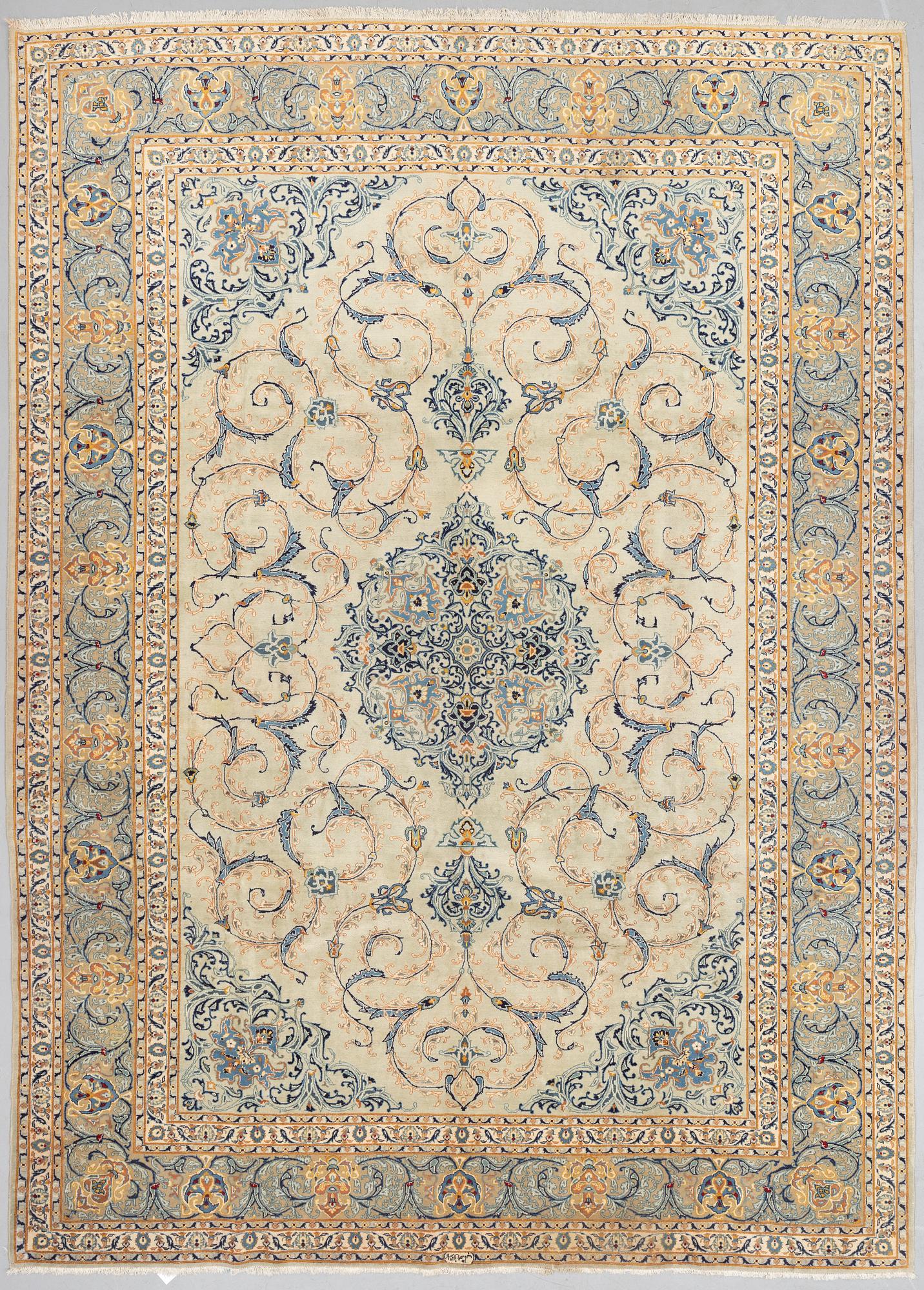 Matto, Kashan, ca 450 x 335 cm cm.