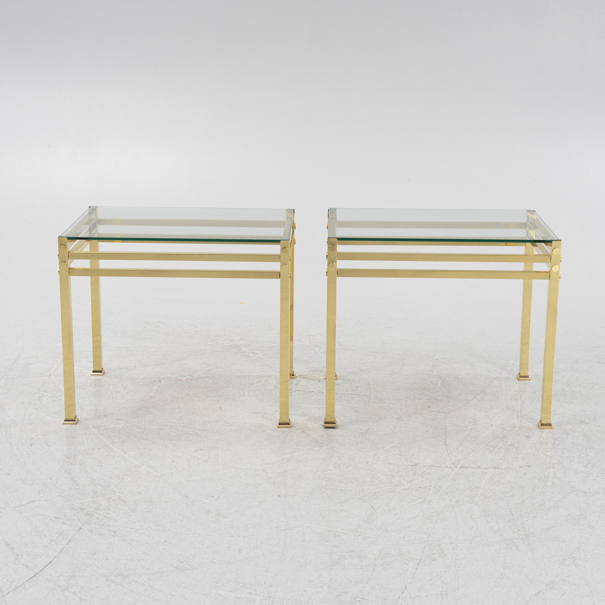 Sängbord, ett par, 1900-talets andra hälft.