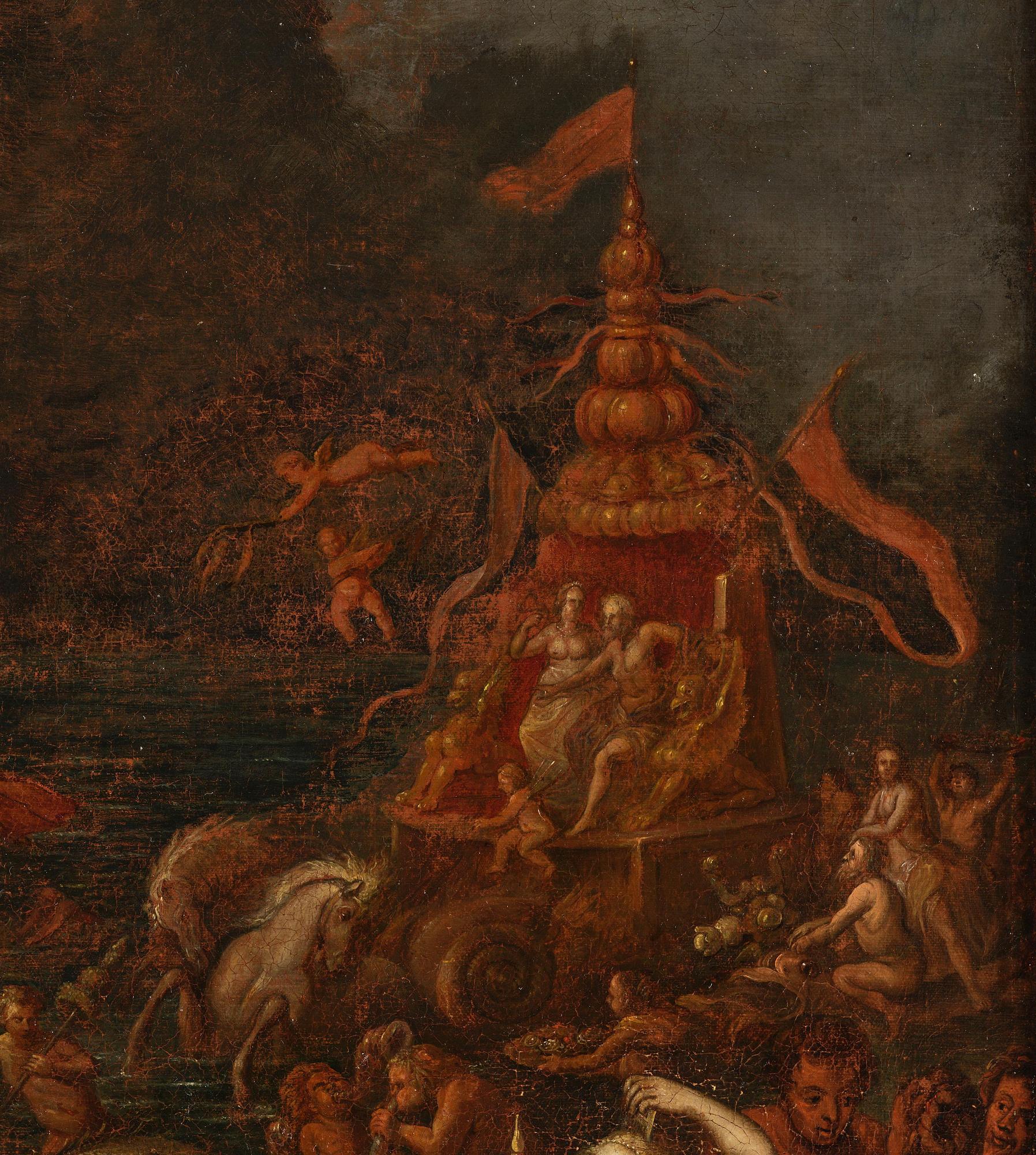 Frans Francken II, hans ateljé, Amfitrites triumf.