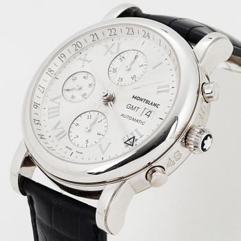 MONTBLANC, GMT Star, chronograph, wristwatch, 42 mm.