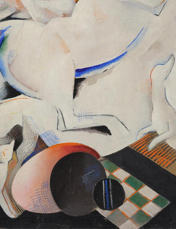 Béla Kádár, Ballerina on a white horse.