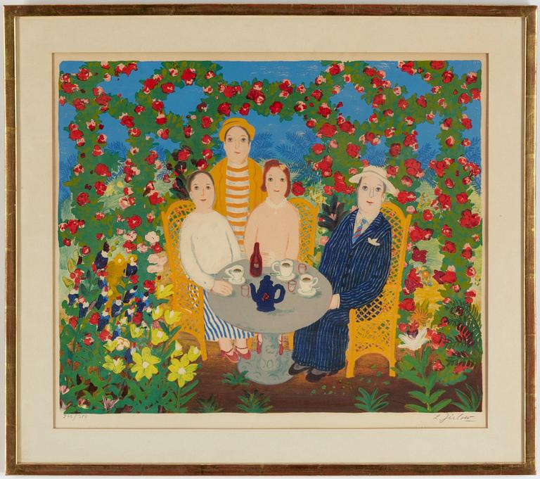 Lennart Jirlow, färglitografi, 1975, signerad 276/380.