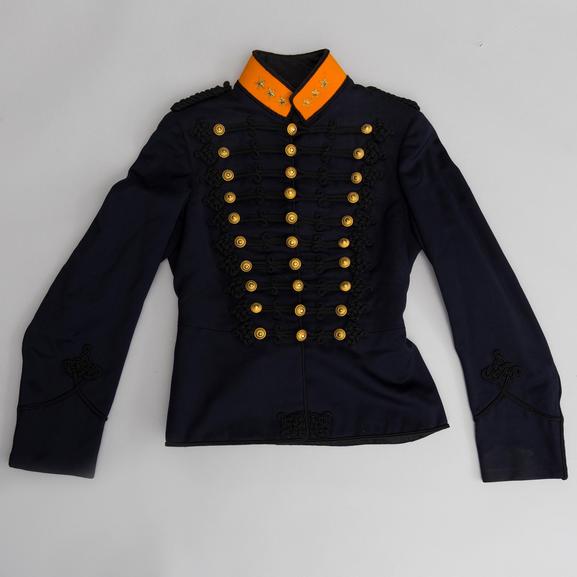 A Swedish uniform for an Artillery officer 1873 pattern.
