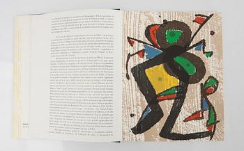 Böcker, 3, st, "Miró graveur", Daniel Lelong Editeur, 1928-75.