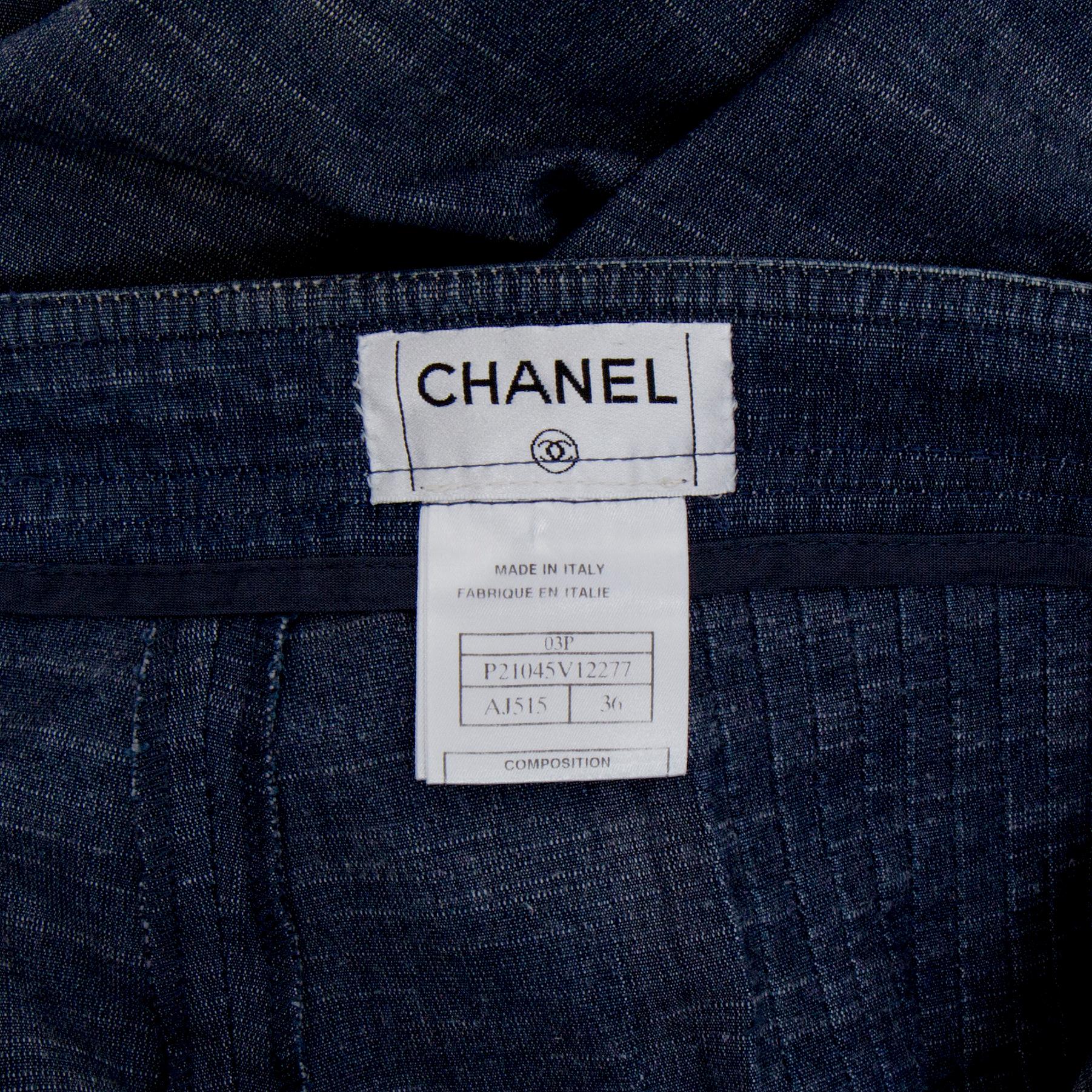 BYXOR, Chanel vår-03, fransk storlek 36.