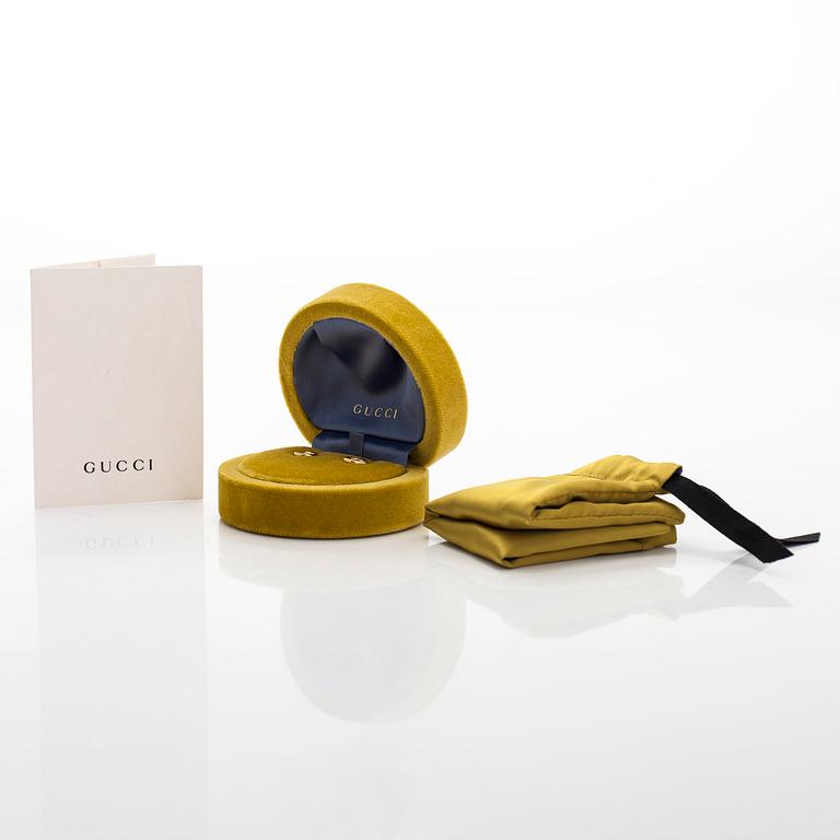 Gucci, korvakorut, "Horsebit" 18 K kultaa, merkitty Gucci.
