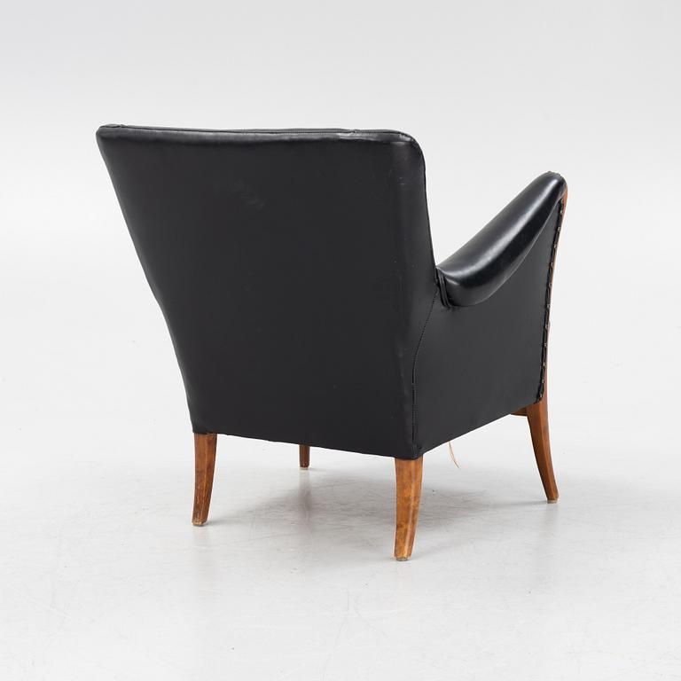 A Scandinavian Modern armchair, 1940's.