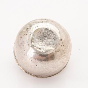 Tumbler, silver, Hans Stadius (active 1722–1735), Kristianstad.