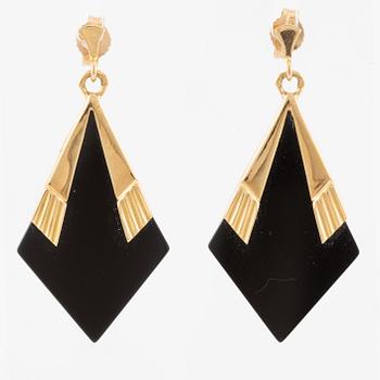 Örhängen, ett par, 18K guld.