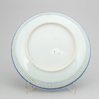 FAT, kompaniporslin. Qingdynastin, Qianlong (1726-95).