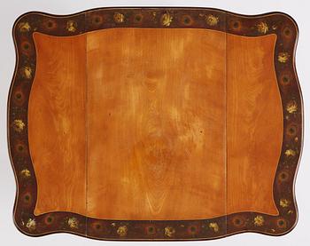 Klaffbord, s.k Pembroke table, England 1800-tal, Sheratonstil.