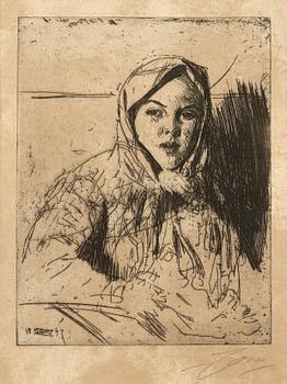 969. Anders Zorn, "Emma, Girl from Mora".