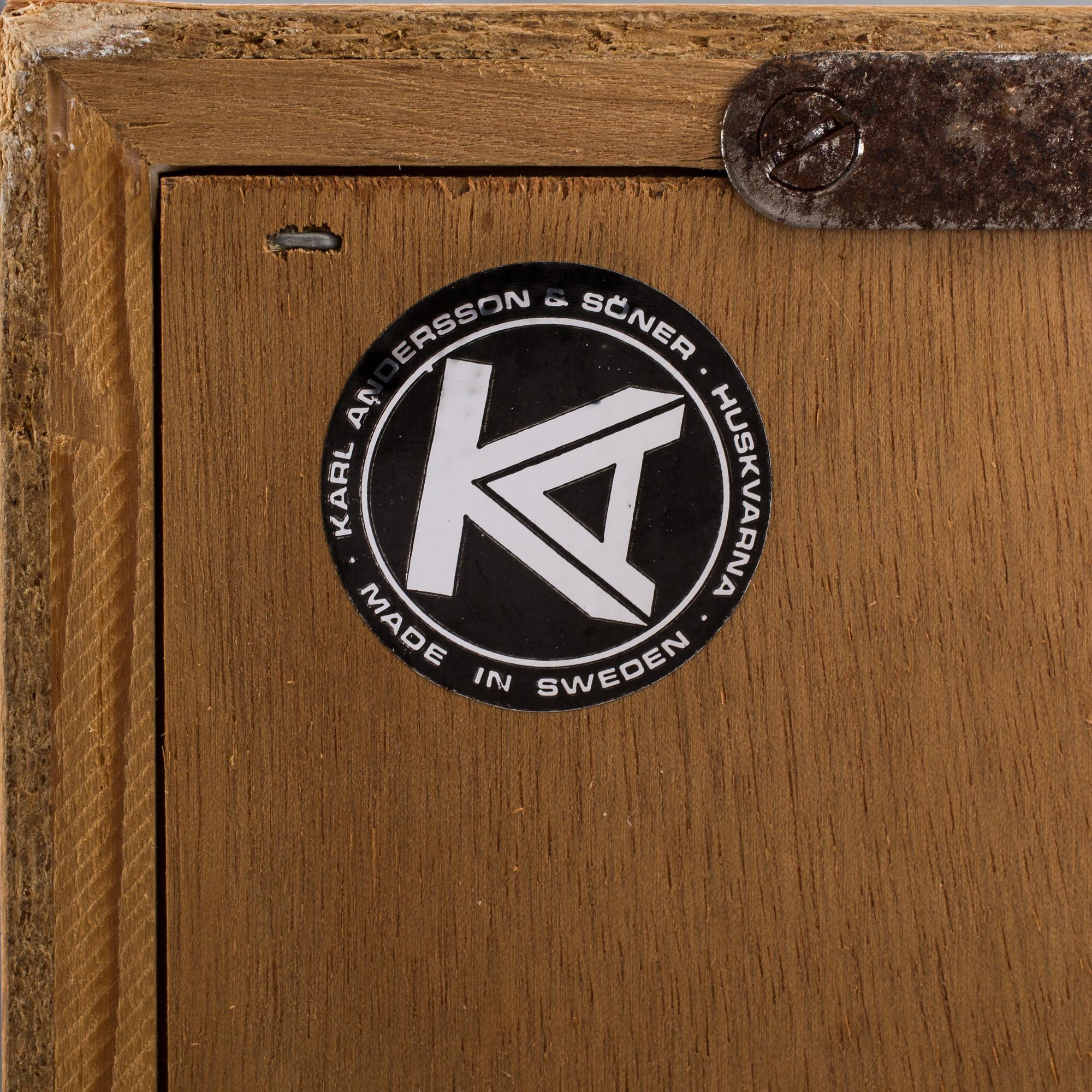 BOKHYLLOR, 2 st "Öresund", Börge Mogensen, Karl Andersson & Söner, 1900-talets tredje kvartal.