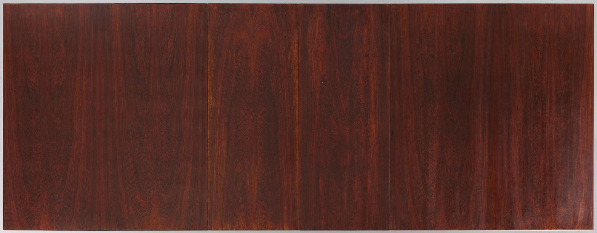 Hans J. Wegner, a rosewood "AT-322" table, Andreas Tuck, Denmark, 1960s.