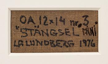 LG Lundberg, "Stängsel mini" - nr 3.