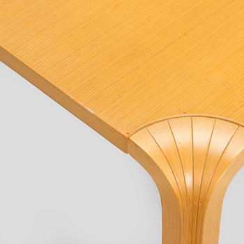 Alvar Aalto, a mid-20th century model MX800B coffee table for Artek.