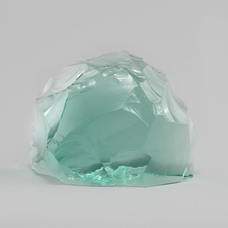 OBJEKT, glas, Vicke Lindstrand, Kosta, signerad.