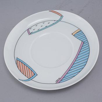 A tableware set of 28 pieces, "Century new wave" by Tapio Wirkkala and Dorothy Hafner for Rosenthal Studio Linie.