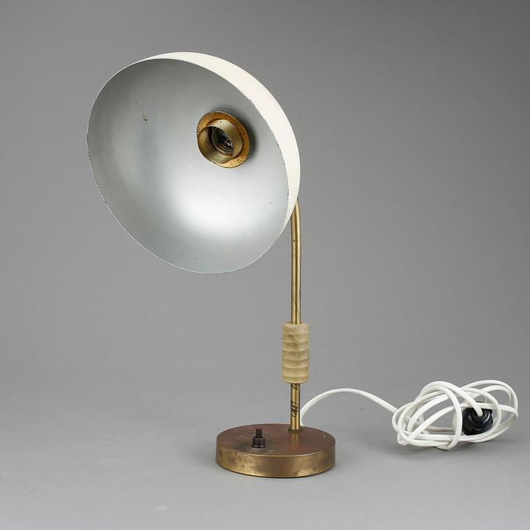 BORDSLAMPA, 1900-talets mitt.