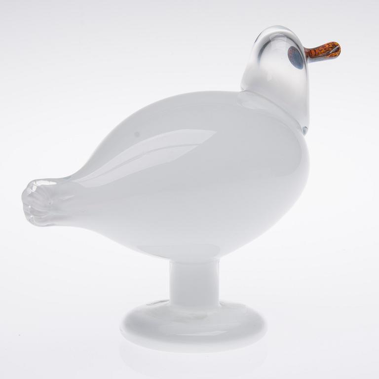 LINTU, lasia, signeerattu O.Toikka, Nuutajärvi.