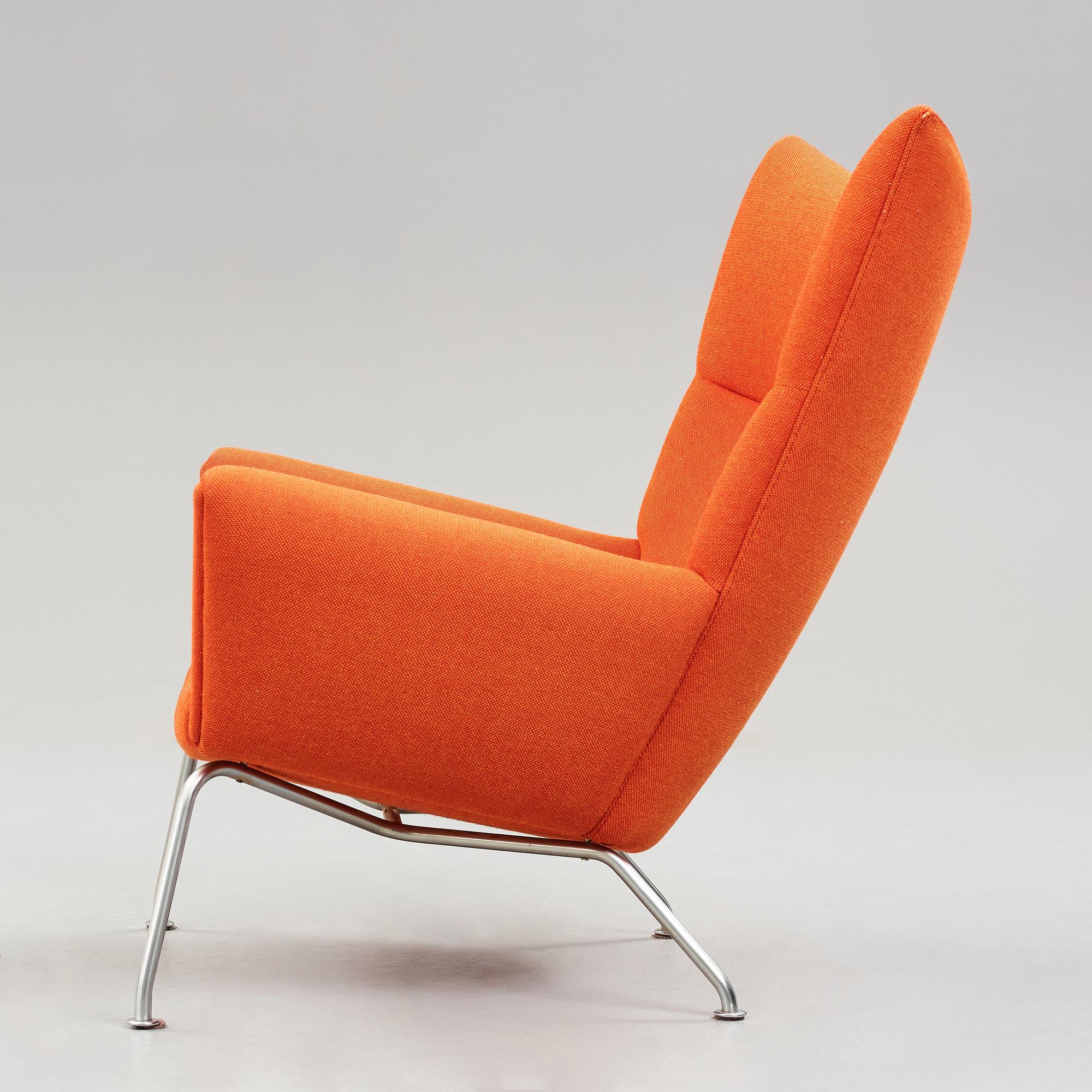 HANS J WEGNER, a "Wing Chair" for AP-stolen, Denmark, 1960's.