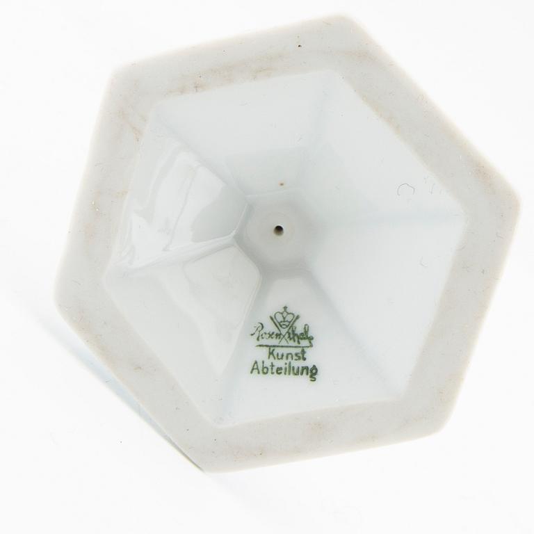 Figurines 5 pcs Rosenthal Germany mid-20th century porcelain.