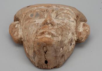 MASK, skuret trä, Egypten.