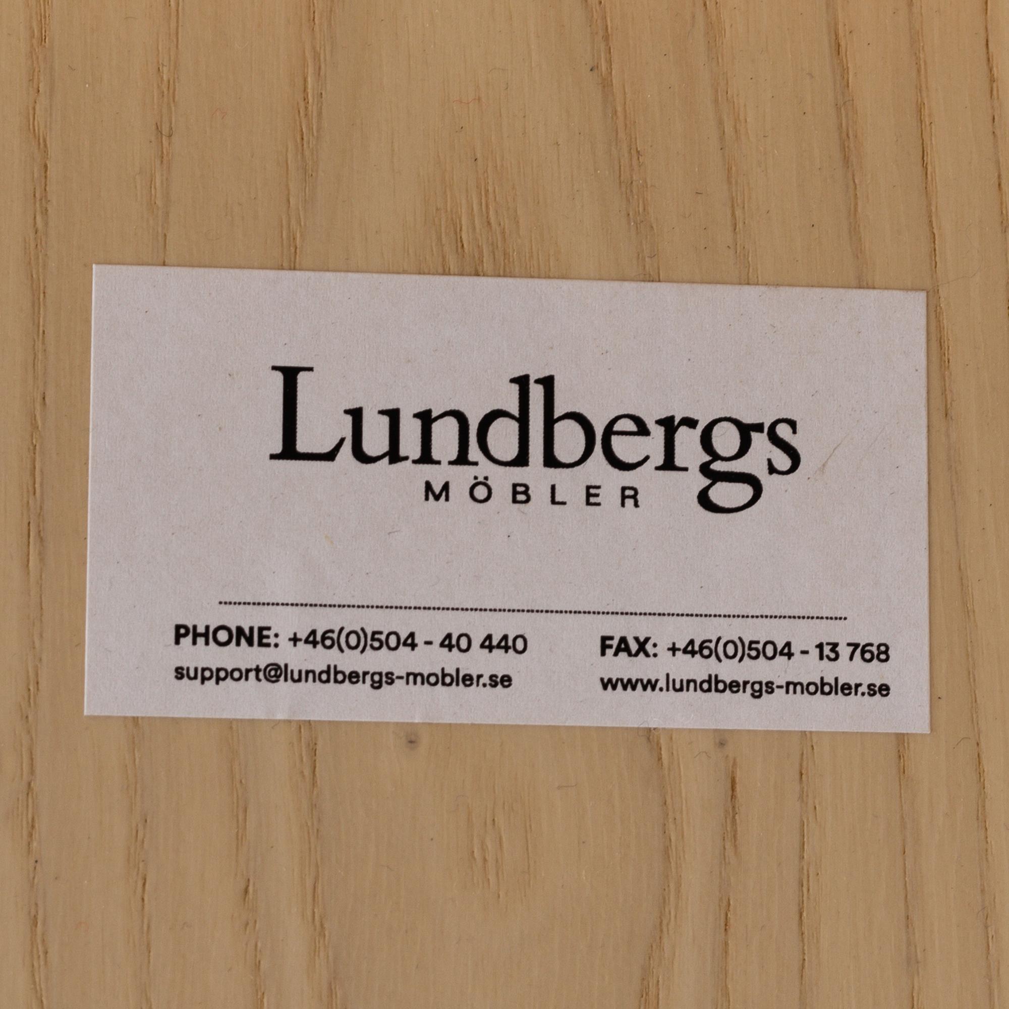 An 'Oas' table by Lundbergs möbler.