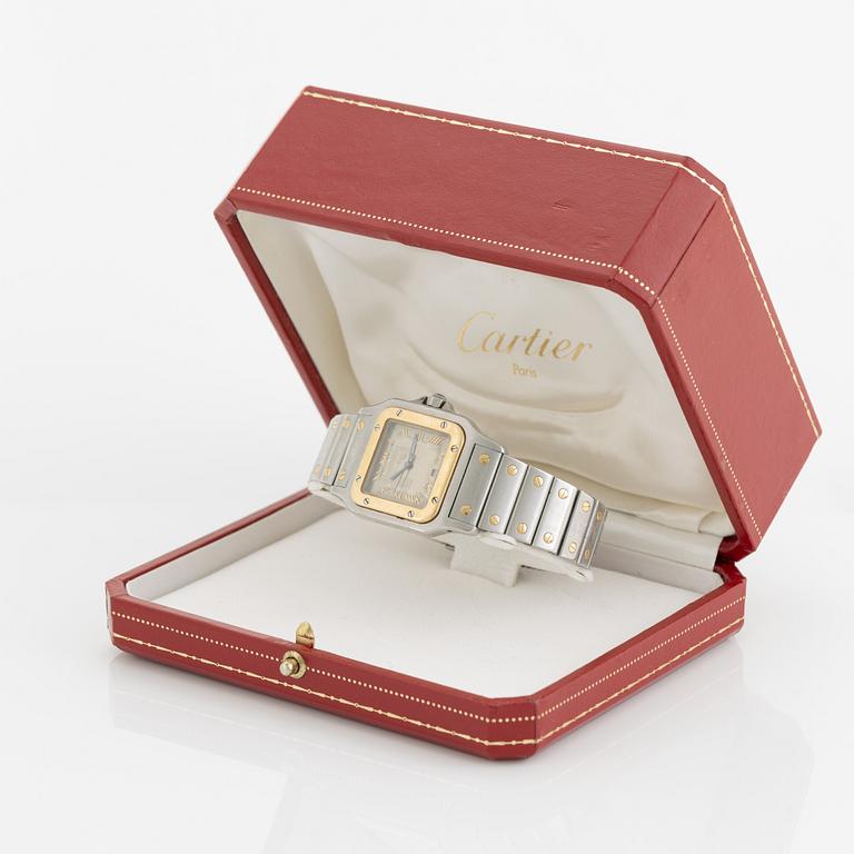 Cartier, Santos Galbée, wristwatch, 29 x 29 (41) mm.