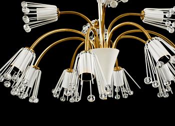 A ceiling lamp and one wall lamp possibly by Emil Stejnar, from the latter half of the 20th century.