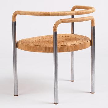 Poul Kjaerholm, karmstol "PK-12", edition E Kold Christensen, Danmark, tidigt 1960-tal.