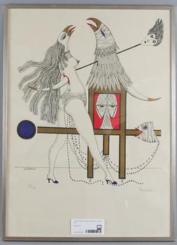 MAX WALTER SVANBERG, litografi sign.