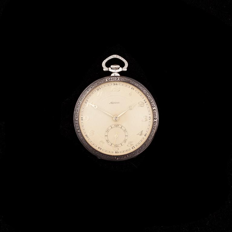 FICKUR, silver, Alpina, 1930-tal.