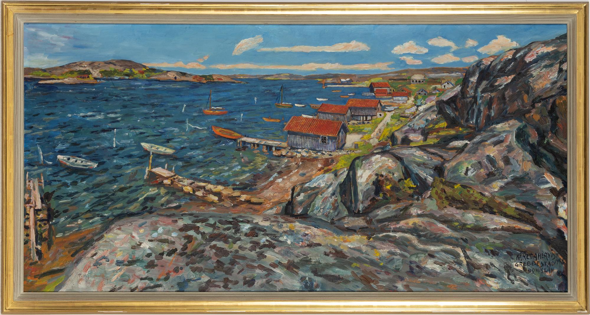 Karl Dahlqvist, "Grebbestad".