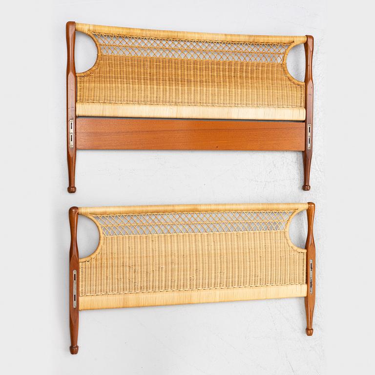 Josef Frank, a pair of model 960 headboards, Svenskt Tenn.