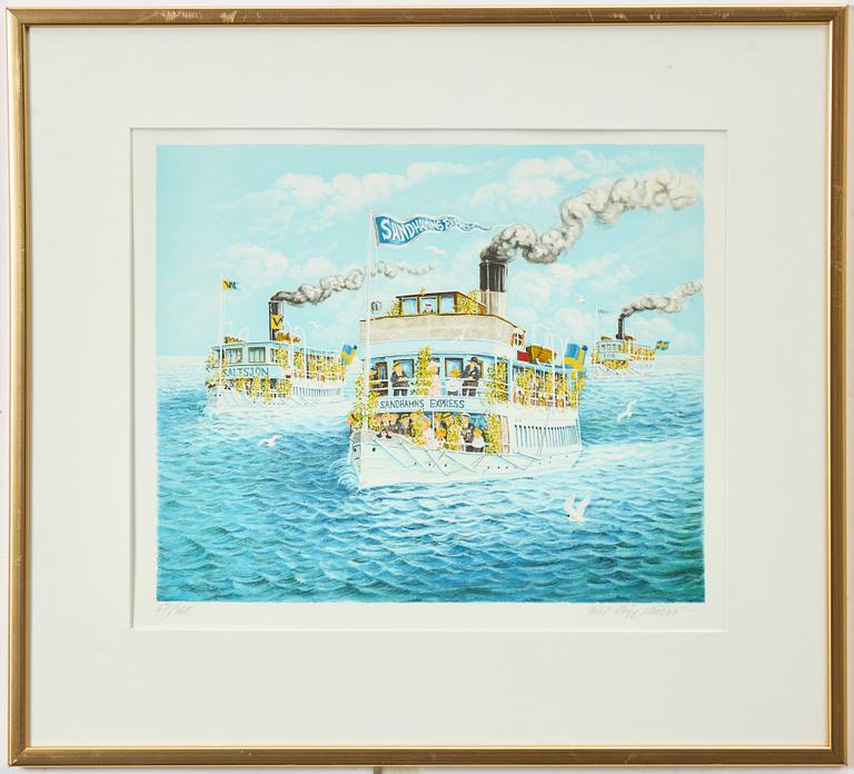 Bert Håge Häverö, Archipelago boats.