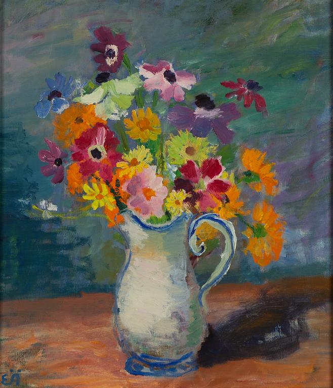 Erling Ärlingsson, Flowers in a White Jug.