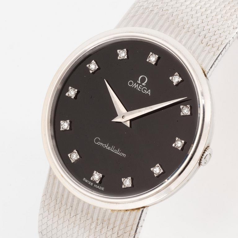 Omega, Constellation, "Ultra Thin", wristwatch, 33 mm.