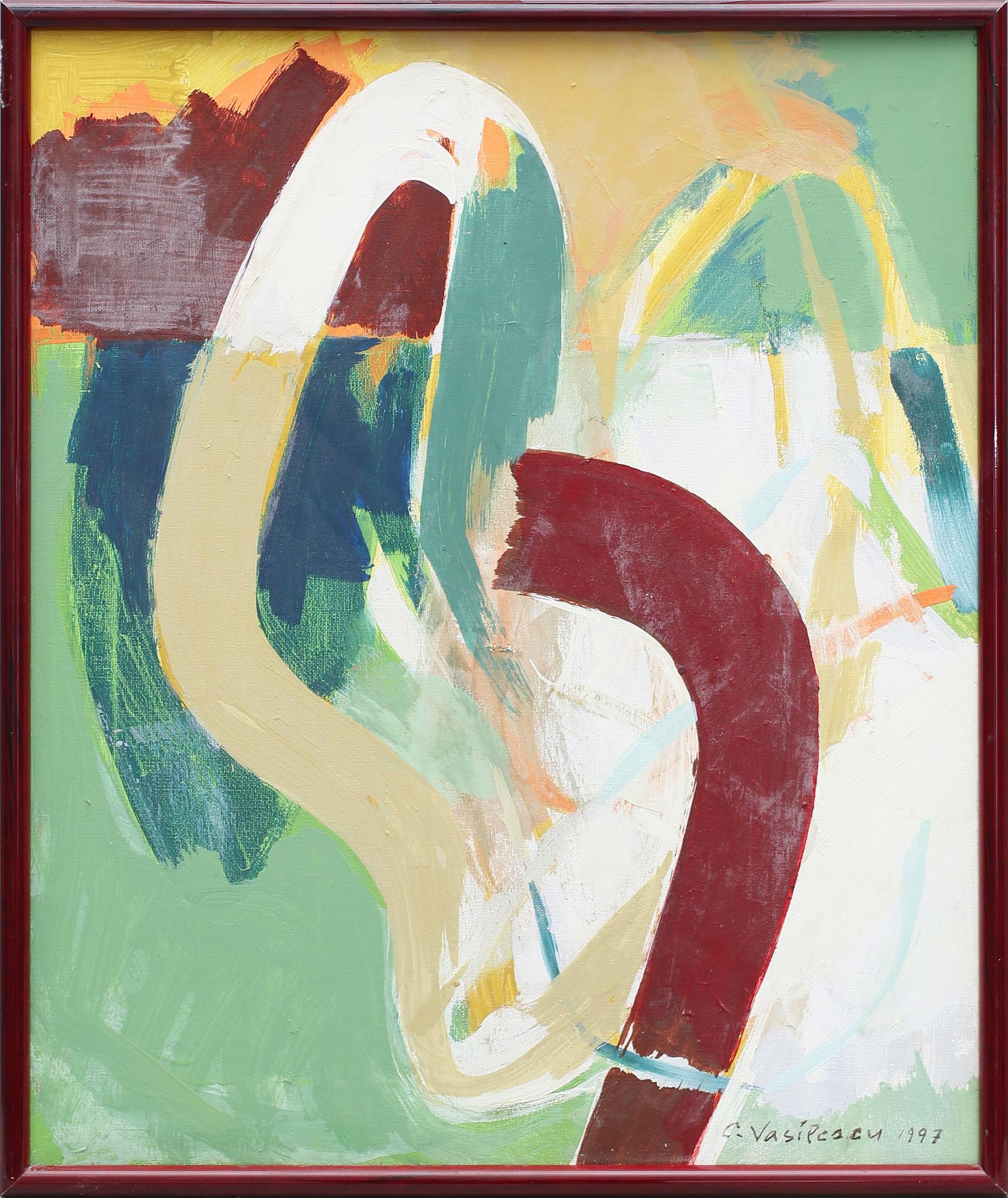Corneliu VASILESCU, olja på duk, signerad 1997.