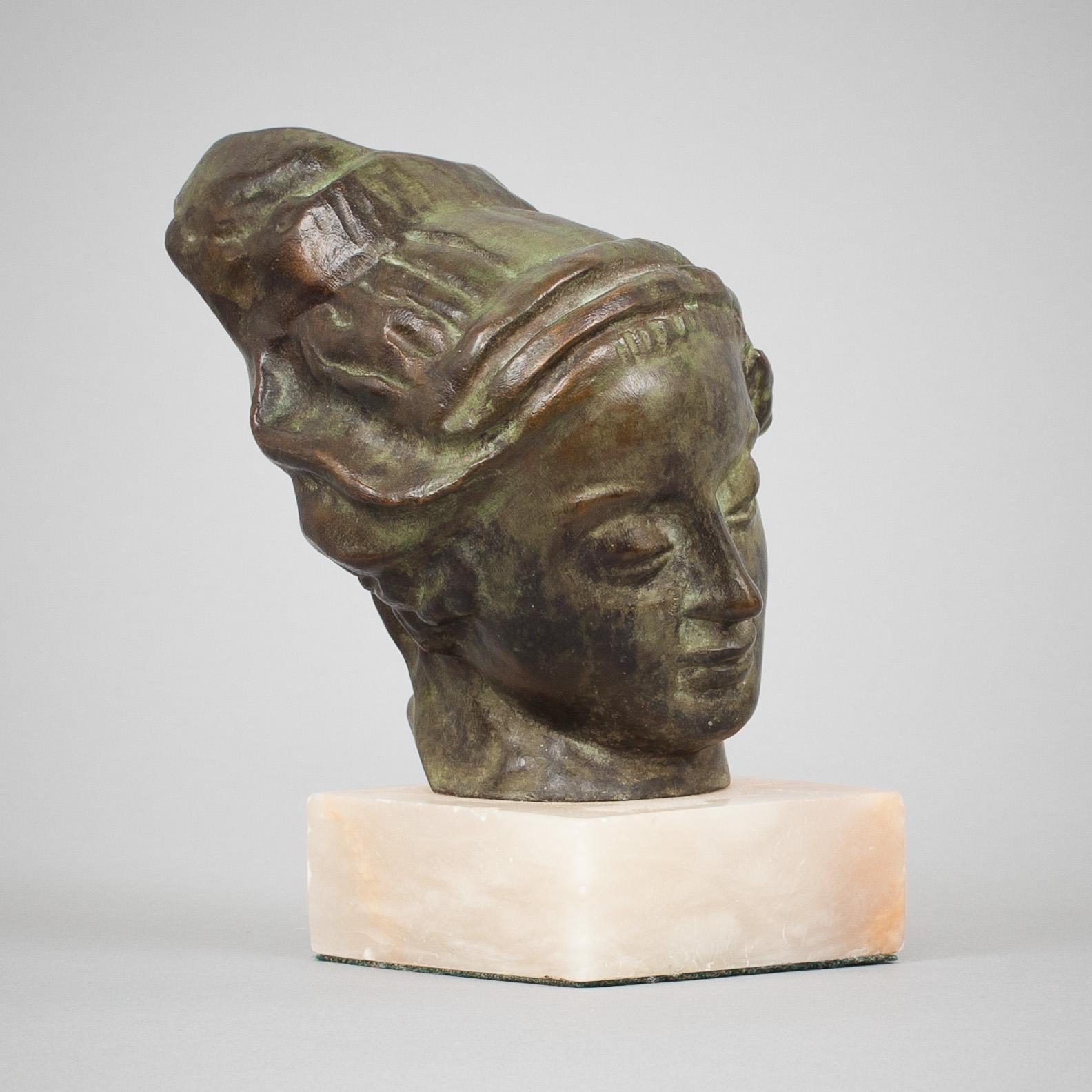CARL MILLES, efter, brons.