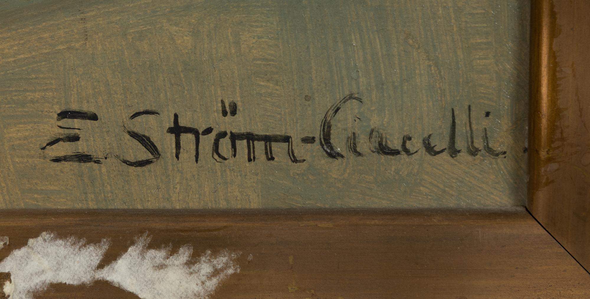 Elsa Ström-Ciacelli, Sydländskt landskap.