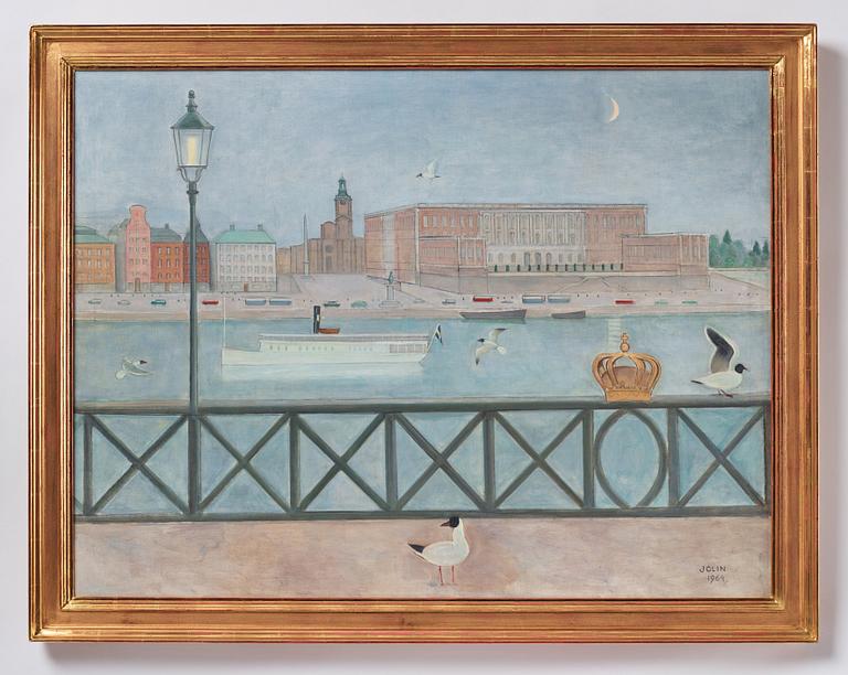 Einar Jolin, A view from Skeppsholmsbron.