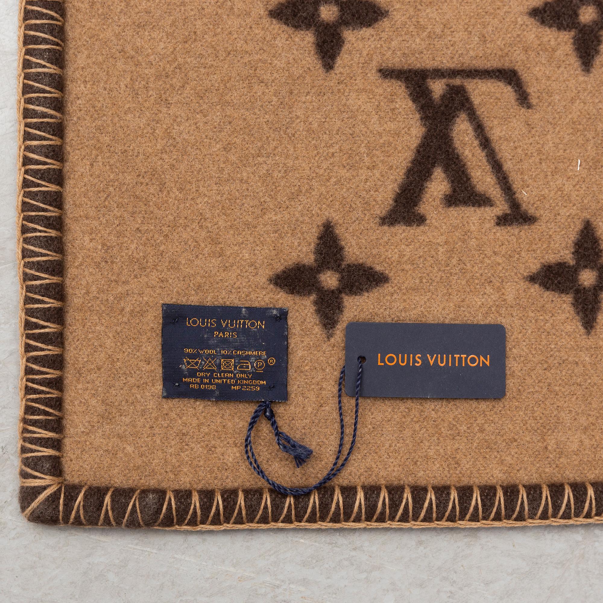 LOUIS VUITTON, FILT/PLÄD.