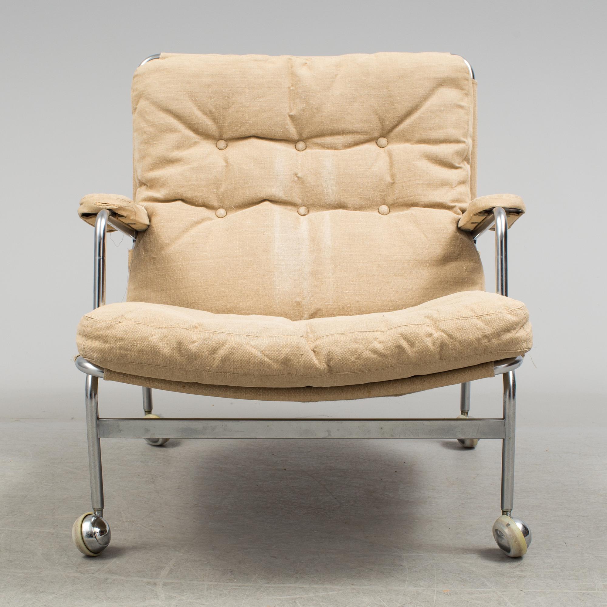 BRUNO MATHSSON, fåtölj, "Karin", Dux.