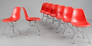 STOLAR, 8st, 'Eiffel tower, DSR', Eames, Vitra. 1900-talest slut.