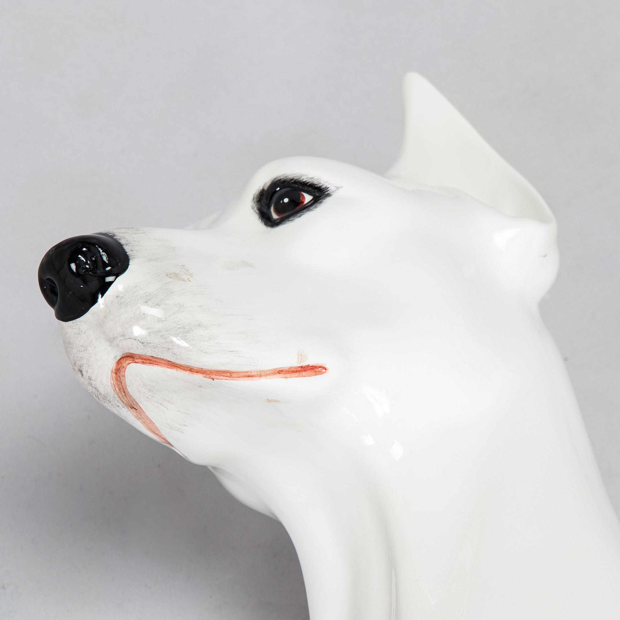 A ceramic floor figurine, Italy, second half of the 20th century.